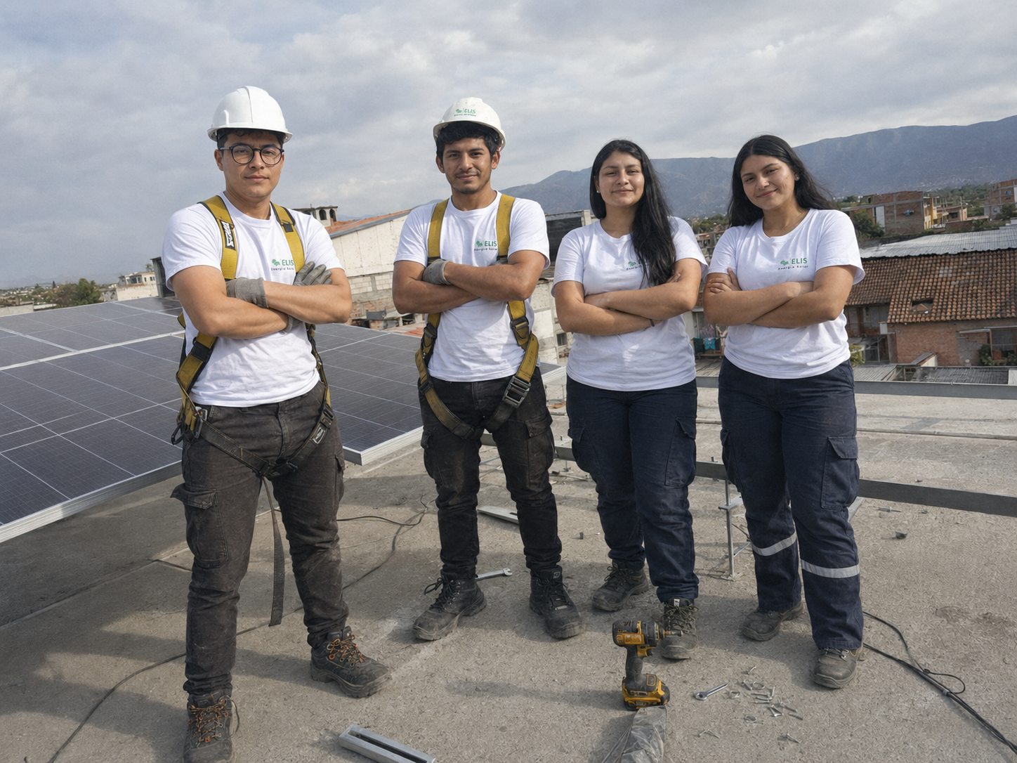 Equipo de instaladores ELIS Energía Solar